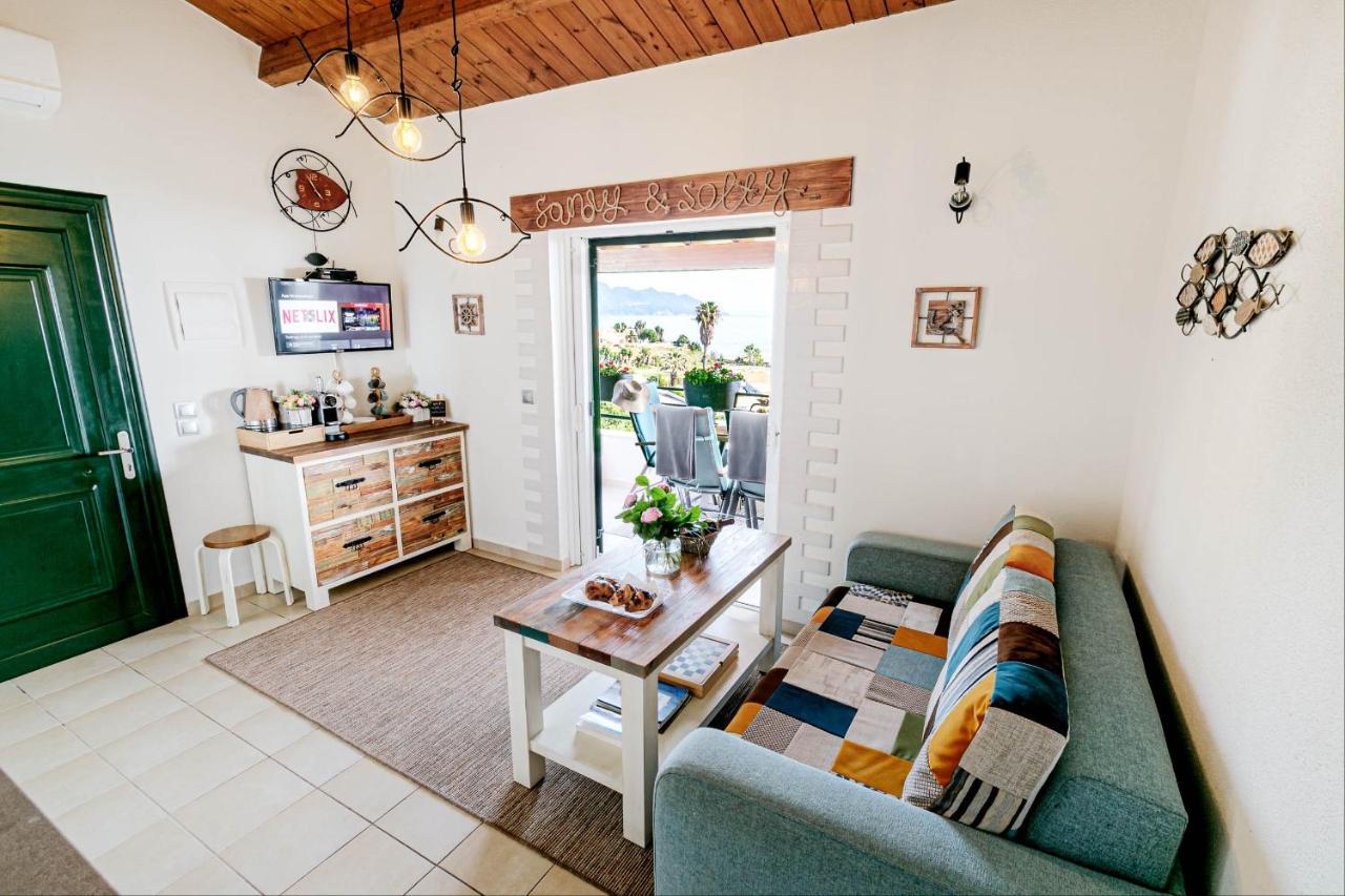 Seablue 137 Corfu Glyfada Apartment Luaran gambar